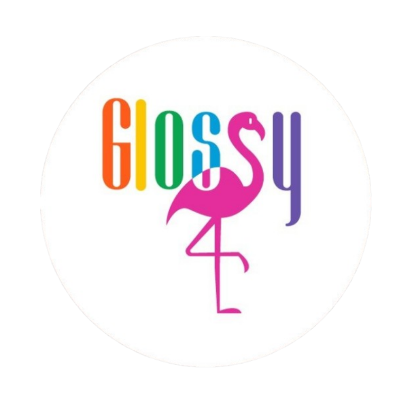 glossy